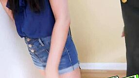 miranda mouth fucked hard by athenas pussy licked then rides cock