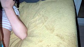 stepsister sneaks in for secret ass night instead of sleep