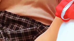 ayyy virgin mexican schoolgirl's tight ass creampied outdoor!