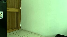 Perverted cousin dances seductively with big pussy lips and natural tits