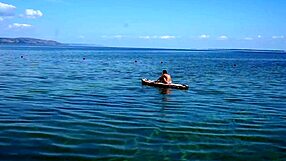 we took the kayak out for some mature outdoor fun again