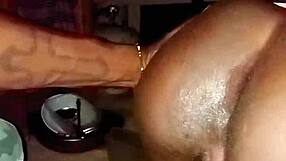 Skinny Slut Begs for Rough Anal Riding Action