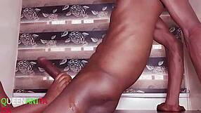 the mighty pato gonna burst my tight 18yo ebony teen ass doggystyle! big tits wet pussy african cock cum in mouth