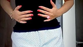 horny latina teen hermanastra sends wet pussy masturbation video by mistake