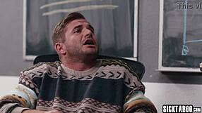 hey dude those two big-ass teachers catch you jerking and demand a hardcore payback fuck