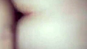 her big ass mexican babe orgasms hard on my dick sucking tits