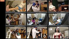 Blaire Celeste's BTS hooters exam tests toys in hospital reality