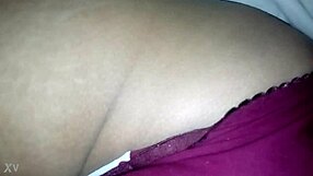 Girlfriend's Tight Leggings Hugging Her Juicy Round Ass Cheeks Perfectly