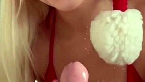 mommy noel, your big tits and wet pussy need this monster cock now - ready blondie fesser?