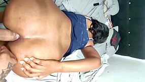 Daddy Pounds Teen Prostitute's Gaping Ass Bent Over Doggy Until It's Wrecked Wide Open