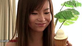 Naughty Japanese Teen Naosima Ai Begs For Creamy Load In Tight Pussy