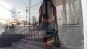 japanese milf spreads her legs wide for deep anal fingering and doggystyle gaping