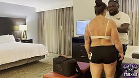 stacxxxs bodybuilder ecko belle rides interracial doggystyle