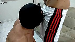 That big muscular Brazilian ass is begging for my hard domination pounding