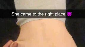 Cheating Milf Wife Bends For Huge Cock After Club Dancing On Snapchat With Richelle Rose