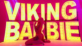 hot viking barbie girl sings taste music video