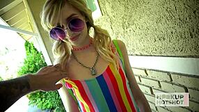 Blonde Cutie MACKENZIE MOSS Loves RAW DONG DOGGYSTYLE and FACIAL CUMSHOT