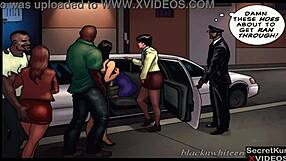 Kardashians parody angry black wife catches cheating with sidechick lipstick bbc