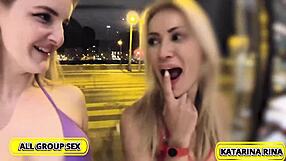 katarina rinas screams in double penetration pounding orgasm