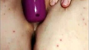 wanna see this milf with big natural tits fucking her ass with vibrator solo style?