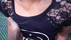 indian 18 year old college girlfriend moans rough with big boobs shaking