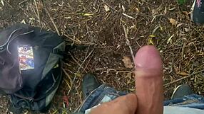 Spanish Milf Wife Sucks Cock in Public Park Risky Amateur Fuck