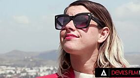 dude that hot blonde teen emma rosie really takes the handyman's big cock deep in her tight ass