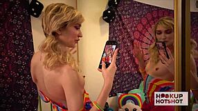 Blonde Cutie MACKENZIE MOSS Loves RAW DONG DOGGYSTYLE and FACIAL CUMSHOT