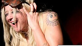 i can't resist leya's huge black toy stuffing my pussy