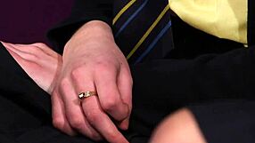 Clothed Students, Suck Those Cocks Now!