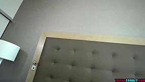 Hot Stepsis Kenzie Madison Rides Huge Cock in POV Cowgirl and Doggystyle