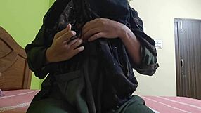 oh man, this muslim girl with her beautiful boobs n perfect body she's feelin so horny on the bed right now...