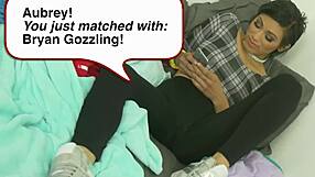 90-pound chloe cherry begs bryan gozzling to fuck her tiny wet holes rough