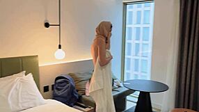 oh no i slipped n fucked my stepmom's tight holes by accident in our shared hotel room all night