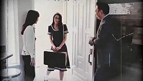 is harmony wonder perfect for adoption when father-in-law bends her over in bedroom lingerie?