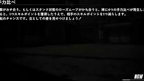 Two horny lesbians play a steamy game fingering and licking each other to wild squirting orgasms