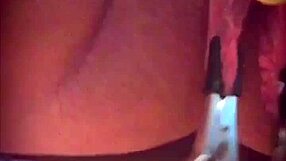 look at these big pink pussy lips dangle and stretch with weights