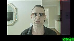 Jenna LaRose eyes Brad Newman's throbbing monster cock