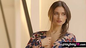 Big Tits Latvian Teen Ilvy Kokomo Strips Naked and Rips Clothes Off