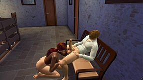 Naughty fan drags Alex for fucking, craves his monster cock in mouth and pussy?