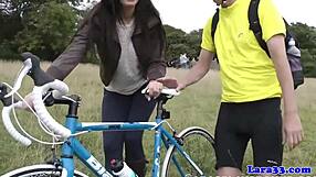 English milf bent over in lingerie heels and stockings doggystyled till cum floods her mouth!