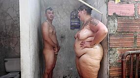 MILF LATINA USA YOUNG NEIGHBOR RIDES HUGE COCK IN BEDROOM AFTER BLOWJOB AND BALL LICKING!