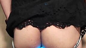 explosive big breast high school girl turns big sis and shines her clean anal hole