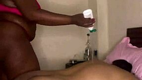indian tourist gets a steamy african massage that shakes her big ass