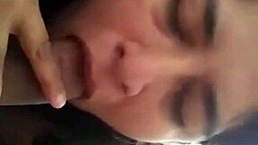 Aurora Estelar Swallows Mexican Milf's Hot Cum Breakfast Oral