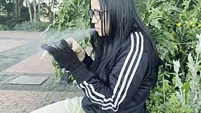 i meet estefani that crazy colombian whore sucking my balls and ass pov