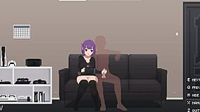 that shy girl with big natural tits tries every spot carefully