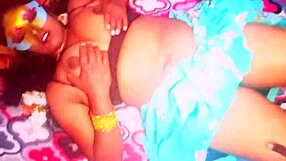 desi bhabi sneaks boyfriend into bedroom cheating on hubby with dirty telugu whispers