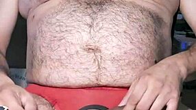 Curvy pornstar Ezsosa flashes her fat body and monster cock in bedroom solo uncensored update