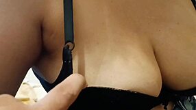 my shy neighbor teased with huge natural tits fucked doggy cowgirl bouncing wildly